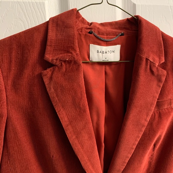 Aritzia Babaton Corduroy Blazer - Picture 2 of 7